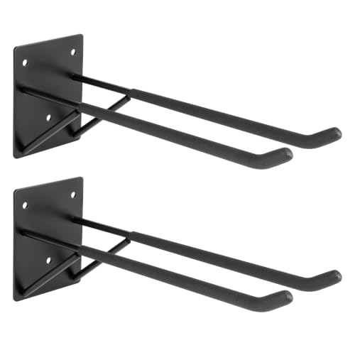 RECAPS 14" Heavy Duty Garage Hooks, 2 Pack Wall Mount | Garage Storage - Image 2