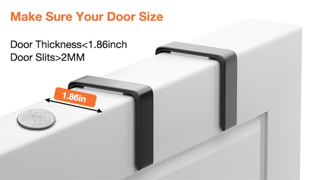 10 Tier Over the Door Pantry Organizer, Over the Door Organizer - Image 7