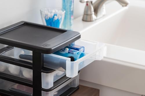 IRIS USA 2-Pack, 3-Drawer Small Plastic Stacking Des | All Products - Image 6