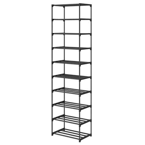Autonomier 10 Tier Tall Shoe Rack (16.3" Wide), Narrow - Image 2