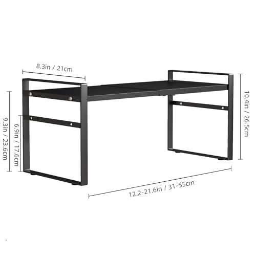Expandable Cabinet Shelf Organizer Riser for Kitchen Pantry Under - Image 3