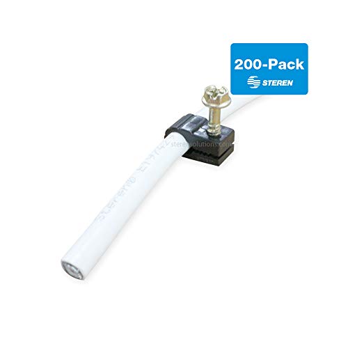 STEREN Coaxial Cable Clips - Cable Holder - Siding Clips - Image 7