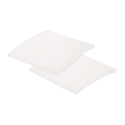 HARFINGTON 2pcs Anti Vibration Pads 2" x 2" x 0.2" Silicone Rubber Vibration Isolation Pads Damping Furniture Pads Mat Block for Washing Machine Dryer Air Conditioner Compressor Treadmill