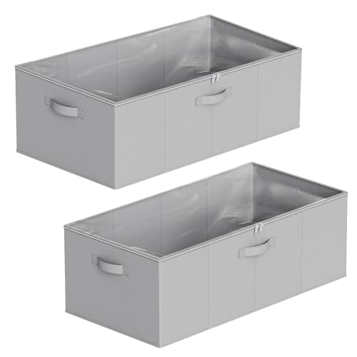 SpaceAid 2 Pack 10" High Under Bed Storage Containers - Image 8