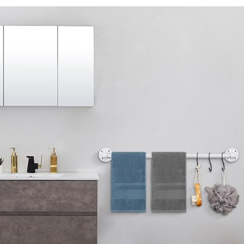 Industrial Pipe Towel Rack Towel Bar, Heavy Duty Wall Mounted - Image 3