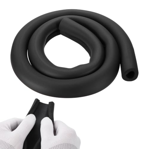 uxcell 7/8"(22mm) ID x 6Ft Pipe Insulation Foam Tube, Black - Image 2