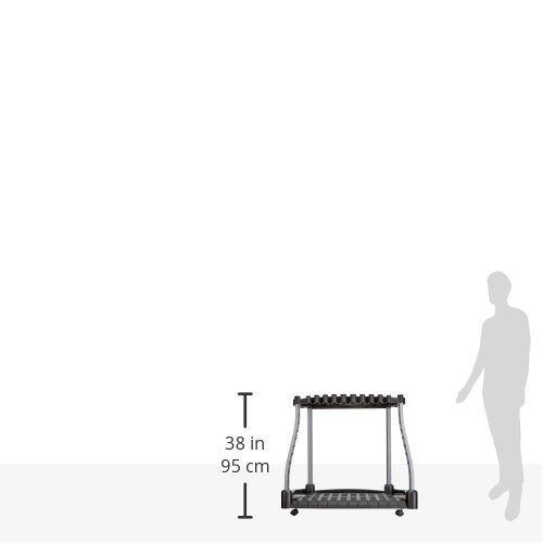 Rubbermaid Garage Tool Tower Rack Easy to Assemble Wheeled - Image 6