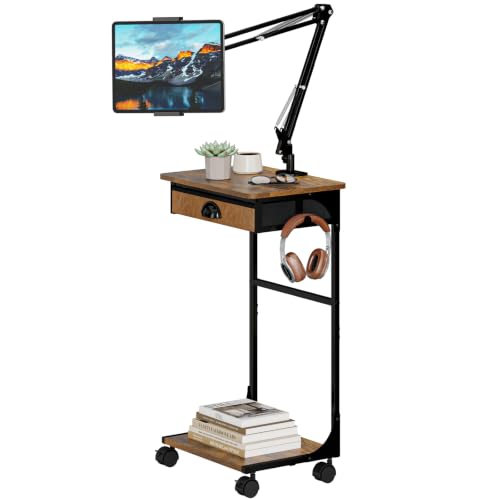 Floor Kindle Phone Tablet Stand with Drawer & Storag | All Products - Image 2