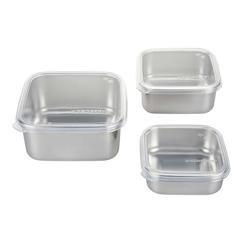 U-Konserve Nesting Trio Food Storage Containers Bento Box Trio - Image 3