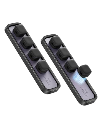 iWALK Magnetic Cable Holder,Reusable Adhesive Desktop Cord - Image 2