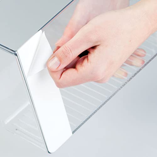 mDesign Plastic Adhesive Mount Storage Organizer Container - Image 5
