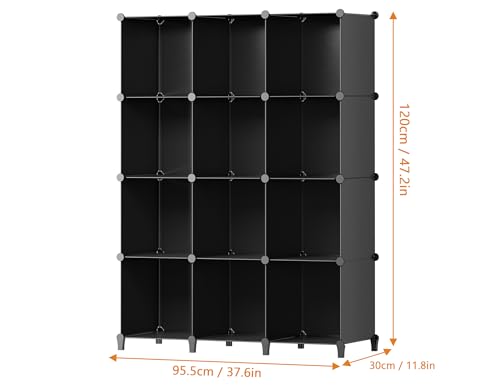 HOMIDEC Closet Organizers and Storage, 12 Cube Storage Organizer - Image 4