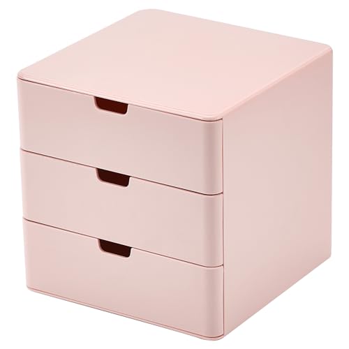 3-Drawer Vanity Organizer, Compact Storage Organization Drawers - Image 2