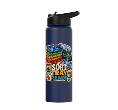 SORT TRAY READY Jigsaw Puzzle Sorting Stainless Steel Insulated - Image 5