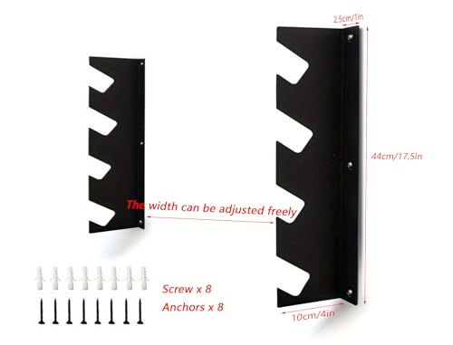Garden Tool Storage Rack, Wall Mounted Garage Organizer - Image 3