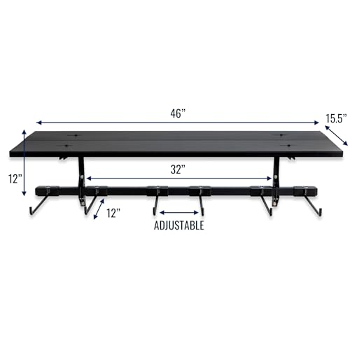 StoreYourBoard Chair Storage Rack with Storage Shelf – - Image 3