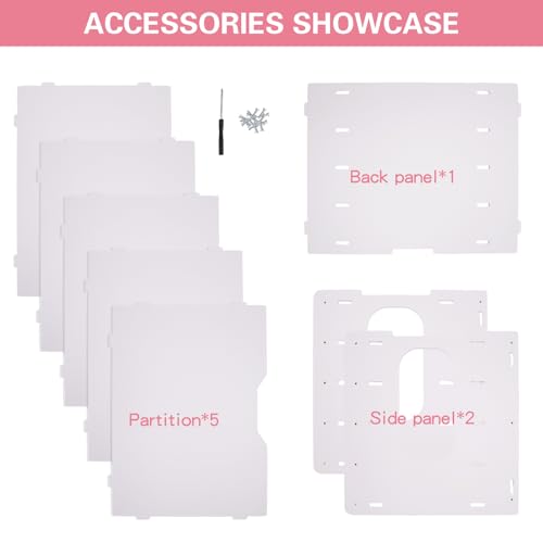5 Tier Puzzle Organizer Rack, Space Saving Tabletop - Image 6