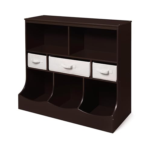 Badger Basket Combo Toy Storage Organizer and Bookshelf - Kids - Image 2