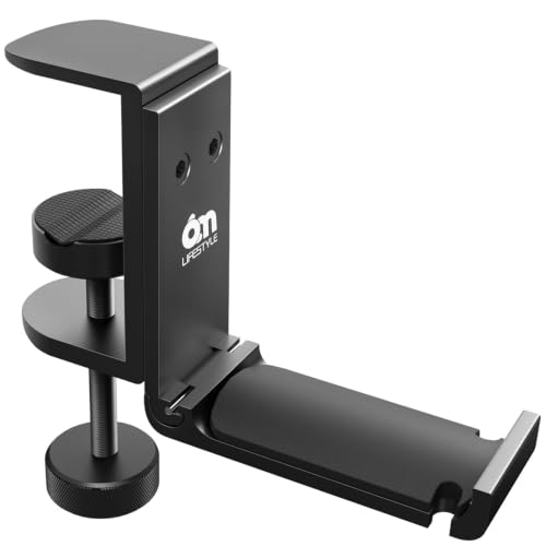 6amLifestyle Foldable All Aluminum Headphone Hook Holder - Image 2
