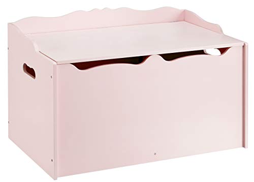 Amazon Basics Kids Wooden Toy Storage Chest with Safety - Image 2