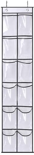 Misslo Over The Narrow Door Shoe Organizer with 12 Crystal - Image 2