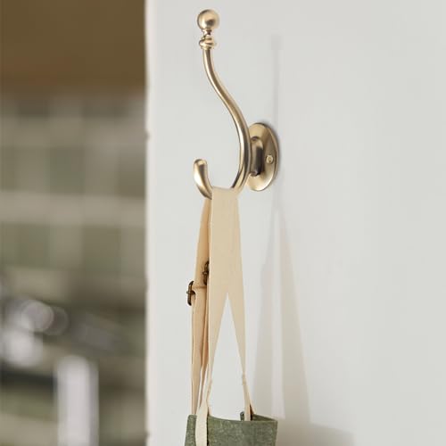 AVICCI 5 Pack Coat Hooks Champagne Bronze Coat Hook,Heavy - Image 5