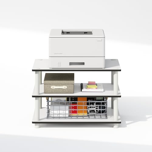 Furinno JUST Toolless Printer Stand with Storage, 3-Tier - Image 6