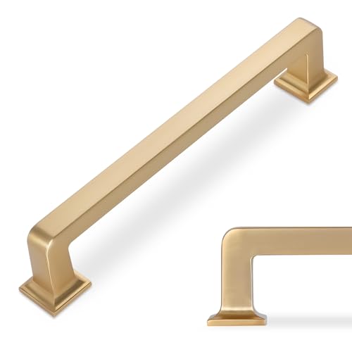 10 Pack 5 Inch Champagne Bronze Kitchen Cabinet Handles - Image 2
