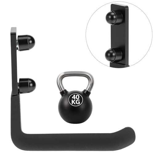 QWORK Heavy-Duty Garage Storage Hooks, 4 Pack Steel Wall - Image 5