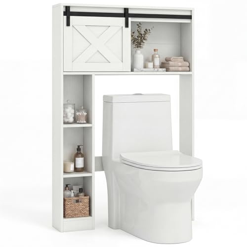 GIANTEX Over The Toilet Storage Cabinet - Freestanding - Image 2