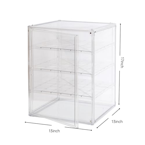 BOHOIDEE 3X-Large 4 Tiers 17.7"X13"X13" Acrylic Disp | All Products - Image 3