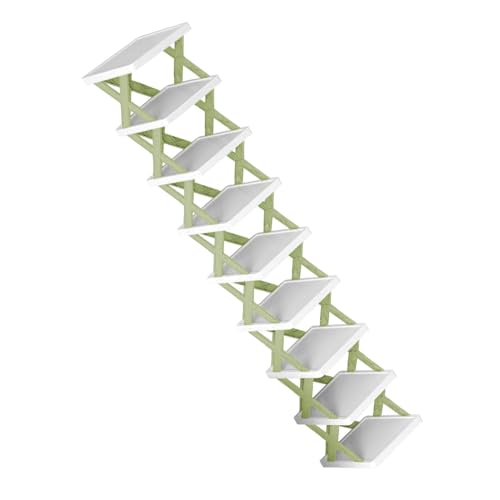 9Tier Narrow Entryway Shoe Rack Plastic Vertical Shoe Organizer - Image 5