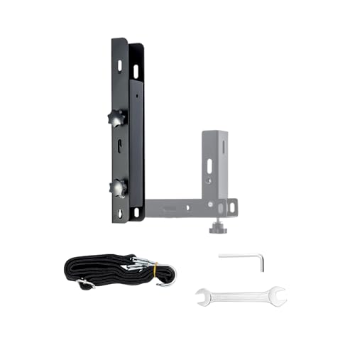 Foldable Side Mount Trailer Ladder Rack for Open/Enclosed - Image 2