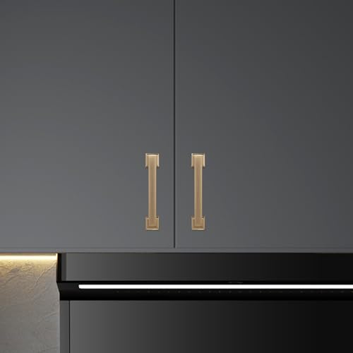 10 Pack 5 Inch Champagne Bronze Kitchen Cabinet Handles - Image 6