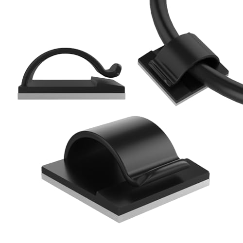 LinkDocs 30 Pieces Adhesive Cable Clips Wire Clips Cable Wire - Image 4