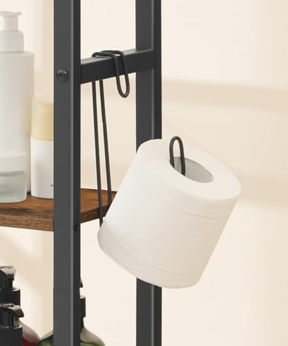 HOOBRO Over The Toilet Storage Cabinet, Freestanding - Image 5