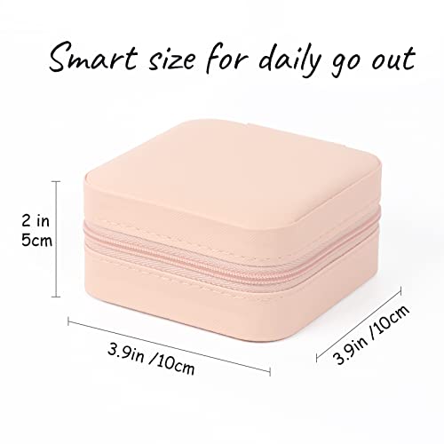 MFXIP Travel Jewelry Case Small Jewelry Box Jewelry - Image 4