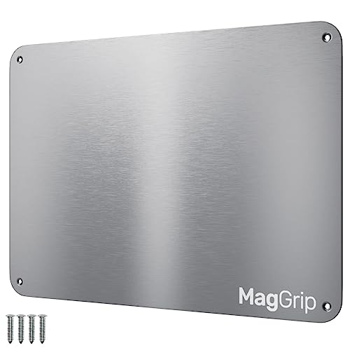 9 inches x 6.5 inches Stainless Steel Plate for Magnets - Image 2