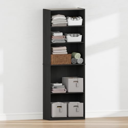 Furinno Reed Closet Organizers and Storage, 5-Tier Organizer - Image 6