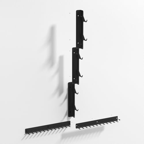 LAT Pull Down Bar Storage Rack Wall Mount, Home Gym Organization - Image 7