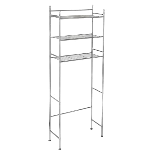 Honey-Can-Do Over-the-Toilet Bathroom Storage Shelf, Steel - Image 5