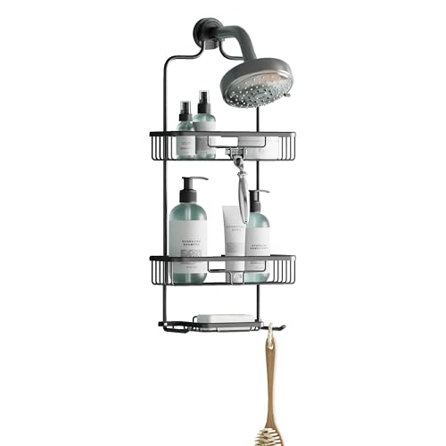 Zenna Home Rustproof Hanging Shower Caddy, Over the | All Products - Image 2