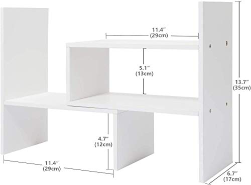 Expandable Desktop Bookshelf & Desk Organizer Shelf | All Products - Image 3