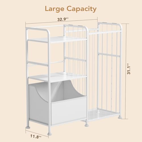 BBLIKE Toy Storage Organizer, Stuffed Animal Storage with Toy Bin - Image 3