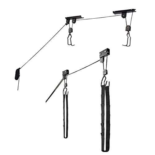 Garage Hoist Set of 2 - Includes 1 Kayak Pulley and 1 | Garage Storage - Image 2
