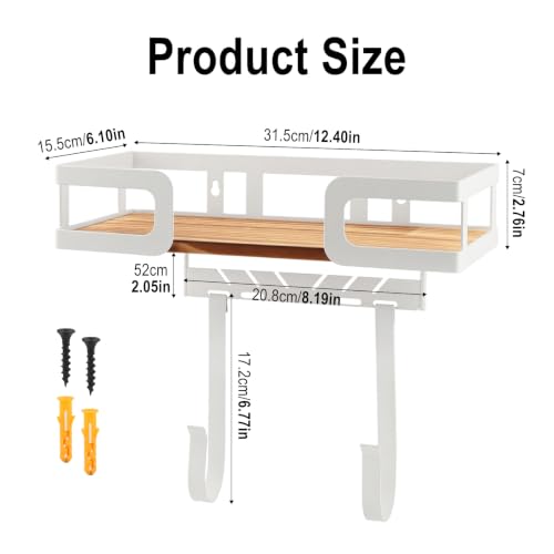 Ironing Board Holder Wall Mount, T&Y‑Shaped Wall Hanger - Image 4
