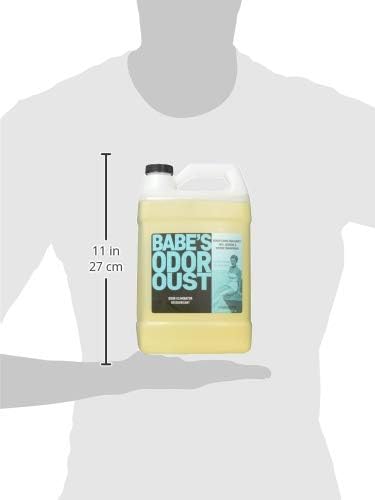 Babe’s Odor Oust – Marine Odor Eliminator Spray for Boats, Carpets & Upholstery – Neutralizes Smells, Repels Dirt & Leaves Fresh Scent - 1 Gallon