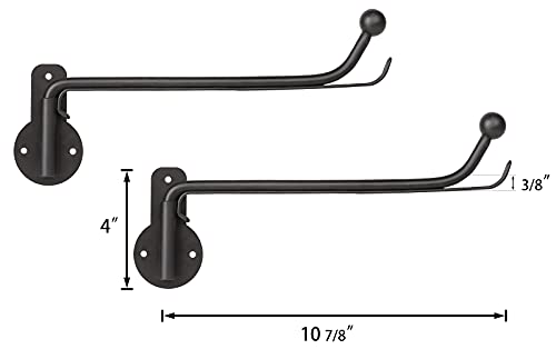 Mkono Wall Mounted Drying Rack Laundry Hook with Swing Arm - Image 4
