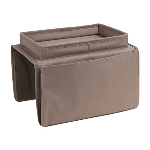 Sofa Armrest Organizer with Cup Holder Tray Couch Arm Chair Caddy - Image 6