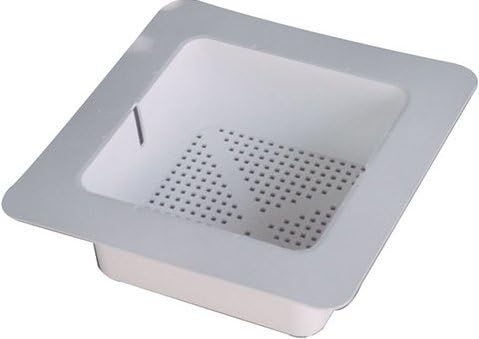 8.5" Floor Sink Basket with 12" Flange